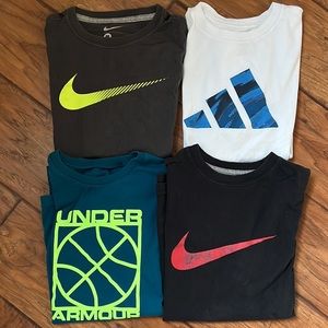 4 Athletic Tees- YM
